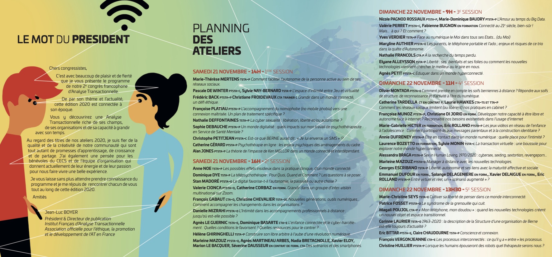 21-22.11, Sète – Congrès francophone | ASAT-SR